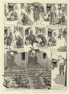 Taiteilijan koettelemukset Tangerissa